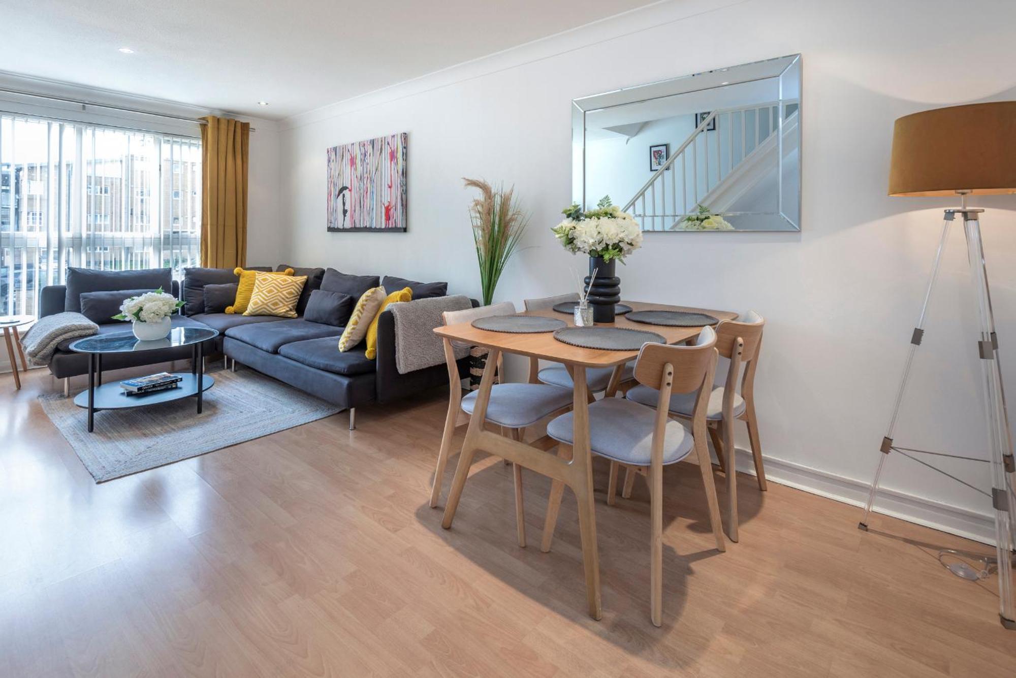 Ferienwohnung 2 Bed Town House With Garden In Hackney, London Exterior foto