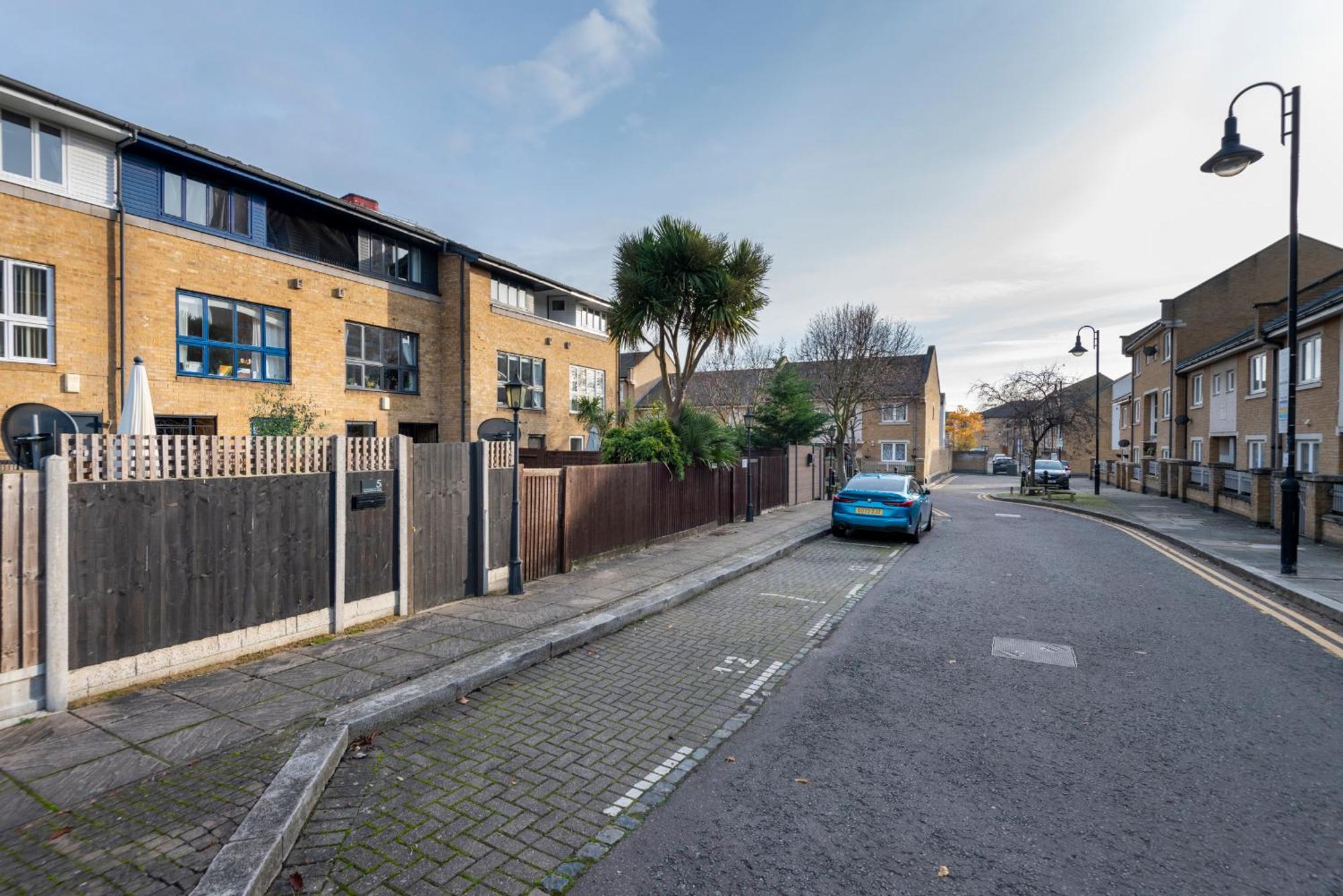 Ferienwohnung 2 Bed Town House With Garden In Hackney, London Exterior foto