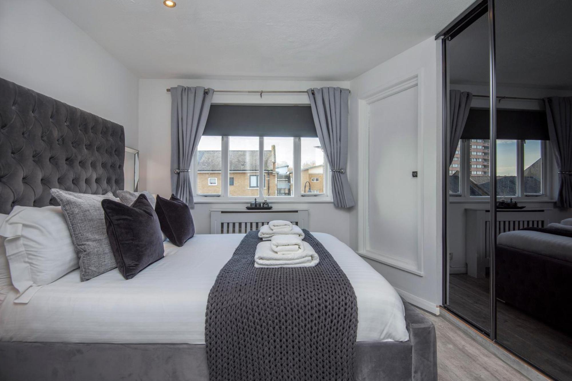 Ferienwohnung 2 Bed Town House With Garden In Hackney, London Exterior foto