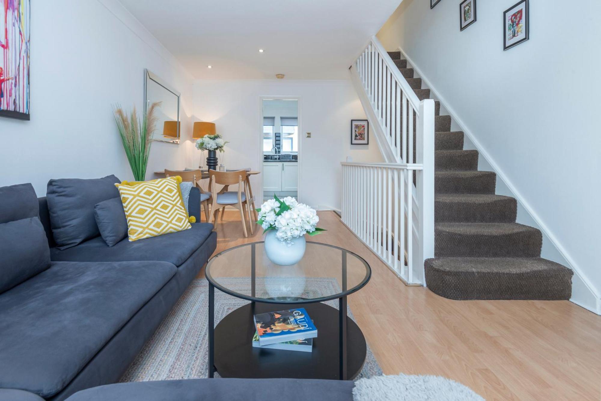 Ferienwohnung 2 Bed Town House With Garden In Hackney, London Exterior foto